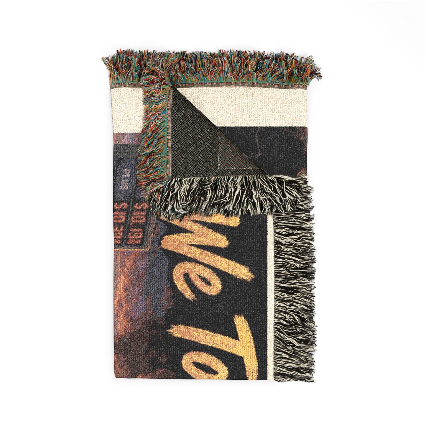 “We Told You So” Woven Blanket